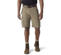 RIGGS WORKWEAR by Wrangler Men's Ripstop Ranger Short, Bark, 36