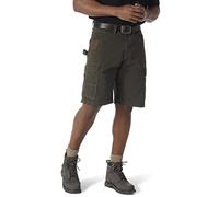 RIGGS WORKWEAR by Wrangler Men's Ripstop Ranger Short, Loden, 34