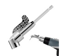 Right Angle Adapter, Bendable Drill Attachment, Electric Tool Accessory, 105-Degree Connector, Tight Space Adapter, Carpenter Hand Tool, Adult Men Instrument, Workshop Garage Equipment for Drilling