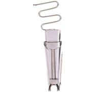 Right Angle Bias Sewing Machine Attachment Durable Metal Double Fold Bias Tape for Single Needle High Head Machine Synchronized Sewing Machine 12 Inlet Sizes (Entrance 28MM)