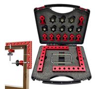 Right Angle Positioning Clamps, Corner Clamps For Woodworking, 90 Degree Corner Clamp, Aluminum Alloy Right Angle Clamping Jig, 90 Degree Positioning Squares For Woodworking Drawers Cabinets