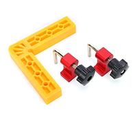 Right Angle Positioning Clip 90° L Shape Woodworking Clamp | High Strength Sturdy Material | Accurate Right Angles with Scales | for Boxes/Photo Frames