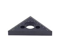 Right Angle Ruler | Aluminum Alloy Height Measuring Tool 0-6cm | Etched Scale for Woodworking/DIY Projects | Thickened & Twist - Prevention Design