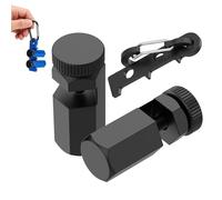 Right-Angle Ruler Clamp, Tall Stair Gauges for Framing Square - Hexagonal Stable Lock with Holder & Hook for Framing Square Support