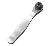 Right Angle Screwdriver - 1/4 pulgadas Ratchet Offset Drive Handle, Reversible 72 Tooth Mechanism, Compact Repair Tool With Tight Space Access | Household Wrench Gadget for Furniture Appliance