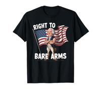 Right To Bare Arms - Ropa divertida de entrenamiento para gimnasio Camiseta
