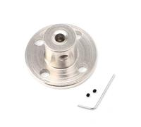Rigid Flange Coupling Connector, 10mm Rigid Flange Coupling Motor Guide Shaft Coupler Motor Connector(7MM)(4MM)
