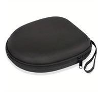 Rígida de Viaje para Auriculares - Cubierta Duradera de Nylon con Cierre de Cremallera y Asa, Compatible con Jbl Tune 520BT/510BT/720BT/770NC, Sony WH-CH 720N/WH-CH520, Q20, TOZO HT2 (Negro)