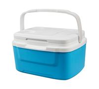 rígida portátil de 8 l, Asas reforzadas, Tabla de Hielo, integrada de conservación fría, 24 Horas, 33,5 x 26,5 x 19,5 cm, Impermeable, fácil Limpieza, Uso Camping Playa