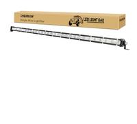 RIGIDON 1 pcs Barra de luz led, 12V 24V 32 pulgadas 150W, Unica fila delgado barras luminosas led para off road camión coche ATV SUV 4x4 barco, Lampara foco, Faros trabajo led 6000K Blanco