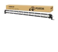 RIGIDON 1 x Barra de luz led, 12V 24V 20 Pulgadas 90W 1800LM, Unica Fila Delgado Barras Luminosas led para Off Road camión Coche ATV SUV 4x4, Flood Spot Combo, Faros antiniebla Faros Trabajo, 6000K