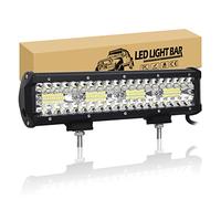 RIGIDON 12 pulgadas 240W Barra luminosas led, largo alcance barras de luz luces de trabajo, 12V 24V Lámparas de inundación luces conducción para off road camión coches atv utv suv 4x4