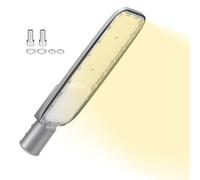 RIGIDON Exterior Lámpara de Calle LED 200W, 13892 Lúmenes Blanco Cálido 4000K Alumbrado Público Aluminio Farola de Calle, IP66 Impermeable Luz de Seguridad Para Jardín, Garaje, Patio, Plaza, Corte