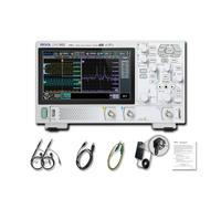 RIGOL Osciloscopio,DHO802 Osciloscopio Digital Portatil,70MHz,2A+EXT canal,Resolución de 12 bits,Pantalla táctil HD 7",compatible con batería externa,ideal para pruebas en campo y enseñanza