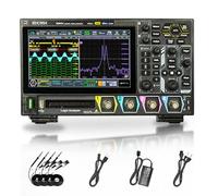RIGOL Osciloscopio digital MHO954 con sonda de analizador lógico PLA2216, 500 MHz, 4 GSa/s, 12 bits, 4 canales, 16 canales digitales, pantalla táctil de 7", hasta 1000.000 wfms/s