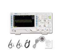 RIGOL Osciloscopio,DS1102Z-E Osciloscopio Digital,100 MHz,2 canales+EXT,pantalla de fósforo HD de 7 pulgadas,Alta relación calidad-precio,ideal para I+D,mantenimiento y enseñanza en laboratorio