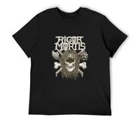 Rigor Mortis Men's T-Shirt Unisex Black Cotton Hip Hop Print tee Shirts XL