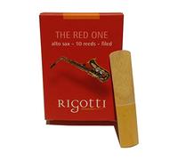 Rigotti - Caja de 10 lengüetas para saxofón alto - Force 3 Strong - Gold clásico - The Red One - Calidad superior - De rosas naturales cultivadas y secas al sol de Provenza en Francia