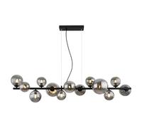 Globo Lighting Riha lámpara colgante x3.5 W negro-humado 56133-13H