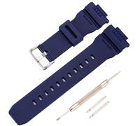 Rihahisy Correa de repuesto de silicona suave para Casio GW-7900B/G-7900/GR-7900GK, accesorios de reloj para hombre (azul marino)