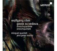 Rihm : Quatuors et quintette à cordes. Maintz, Quatuor Minguet.