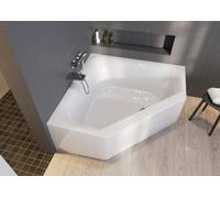 RIHO Austin bañeras de esquina, versión Plug & Play, 2 plazas, 145x145x62cm, 270 litros, blanco, B005019005