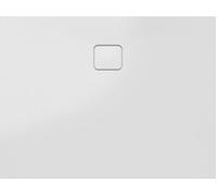 RIHO Basel plato de ducha rectangular, desagües 90mm, ultraplano, a ras de suelo, blanco brillante, D005032005, Versión: 1700x750x45/15mm