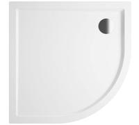 Riho Davos plato de ducha semicircular 100x100 cm blanco D002020005