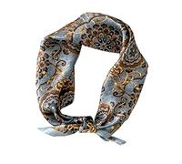 Riho Pañuelo de 12 momme para hombre, 100 % seda de morera (53 x 53 cm), Mandala., Taille unique