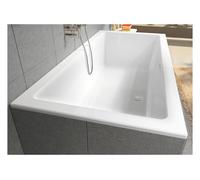 RIHO Rethink Cubic bañeras rectangulares, versión derecha, versión PlugPlay, 1 plaza, blanco brillante, B108011005, Versión: 190x80x47,5cm, capacidad útil: 235 litros