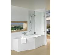 Riho Scandic mampara de bañera 91.5 cm dos piezas cromo brillo/vidrio transparente G001172120