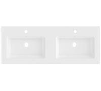 Riho Spring Dew lavabo 120.5x46 cm rectangular para mueble blanco W003005105