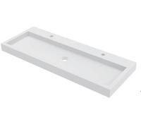 Riho Spring Vow lavabo 100.3x40.2 cm rectangular clásico-para mueble blanco mate W004009105