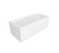 Riho Still Square Plug&Play bañera con carcasa 180x80 cm blanco B099031005