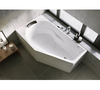 Bañera rinconera RIHO Yukon, variante PlugPlay, 1 plaza, 160x90x62cm, 175 litros, blanca, B008012005, Versión: Versión derecha