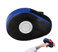 Rihqey Almohadilla curvada de piel sintética para boxeo, artes marciales mixtas, gancho que absorbe los golpes, equipo de guante de perforación grueso, escudo de boxeo Focuss Jab Kick , para