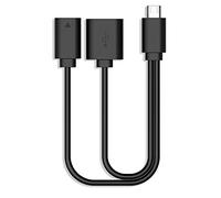 Rii F1 Cable OTG Micro USB, Color Negro (US-OTG)