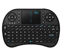 Rii Mini i8 Wireless (chip QWERTY de EE. UU.) - Mini teclado con ratón táctil incorporado