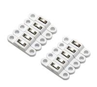 Riiichflowshop 10 Piezas Ruedas de Ventana Polea de Puerta Corredera Muebles de plástico Puerta Ventana Rueda de Rodillo Armario Puerta Corredera Rueda Hardware Cuerpo de Rueda de Cobre + Marco de