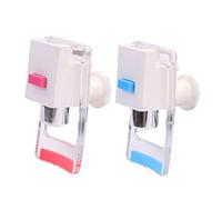 Riiichflowshop 2 Piezas Empuje para dispensador Azul y Azul y Rojo para operar Plástico