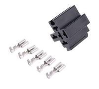 Riiichflowshop 40A Conector de 5 Pines con 5 6.ms Coche Camión Vehículo Rela Plástico + Cobre