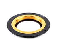 Riiichflowshop Adaptador de Lente para M42 para Lentes M42 a 5DIII 5DII 5D 7D 60D Adaptador de Lente Ajustable de aleación de Aluminio