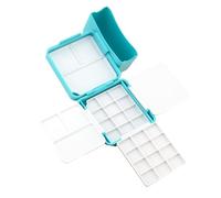 Riiichflowshop Caja de Pintura de Acuarela vacía con paletas Paletas de Pintura de Acuarela Caja de Almacenamiento de pigmentos de Acuarela para Artistas