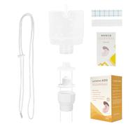 Riiichflowshop Dispositivo de Ayuda para la alimentación de recién Nacidos biberón de Silicona Suave Tubo de Ayuda para la Lactancia succión Ajustable fácil de Usar