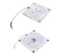 Riiichflowshop Imán Placa PCB Módulo LED 18W Reemplace la Lámpara Iling Fuente de Luz Placa de Aluminio