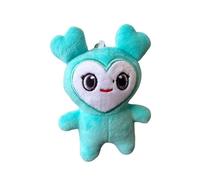 Riiichflowshop Llavero de muñeca de peluche Lovely Idol, llavero colgante de muñeca de peluche de ídolo coreano, decoraciones de bolso para fans de Once Girls