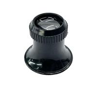 Riiichflowshop Lupa de Vidrio 10X para reparación de Relojes Lente de Aumento monocular para inspección de Joyas y Monedas