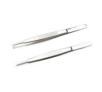 Riiichflowshop Pinzas de Acero Inoxidable Kit de Herramientas de reparación de Gafas 2 Piezas Pinzas de Tornillo para Gafas para Laboratorio Industrial Pinzas de Pinzas de Acero Inoxidable