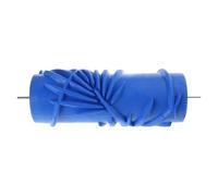 Riiichflowshop Rodillo de pintura con patrón de flores en relieve, adecuado para decoración de pared, rodillo de textura de goma de 5 pulgadas, proyectos de pintura