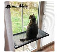 riijk Hamaca Ventana Gato | para Gatos hasta 23 kg | Hamaca Ventosa para Gatos | Sofá de Ventana Extra Estable para Gatos | Sofá de Ventana para Gatos